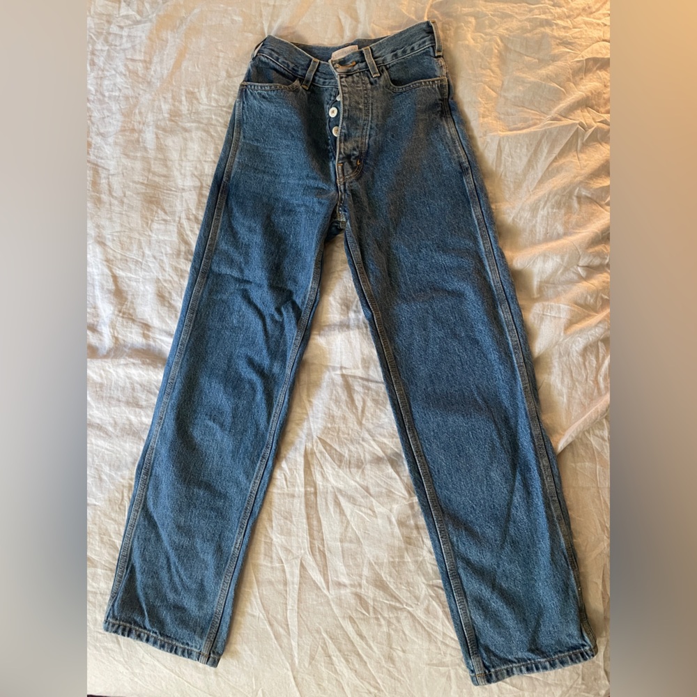 Jesse Kamm Blue Denim Pants